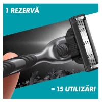 Запасные части для бритвы Gillette Mach3 Charcoal, 8 шт. - thumbs image 5