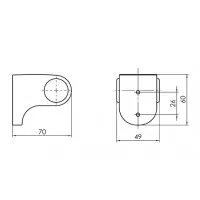 Держатель душевой лейки Fix 623003 - thumbs image 2
