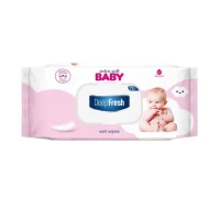 DeepFresh Влажные салфетки с крышкой 72 шт Extra Soft Baby roz/verde