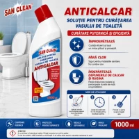 Santic WC pentru curățarea toaletelor Aromă Marină, 1000 ml - thumbs image 2