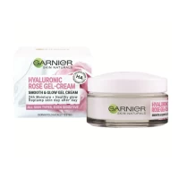 GARNIER Гиалуроновый розовый гель-крем для лица 50 мл для разглаживания и осветления