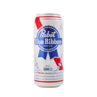 Pabst Blue Ribbon Bere blonda doza 0,5 l