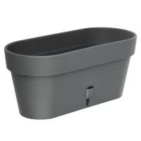 Ghiveci de interior Latina Window Box 6,7 L Antracit