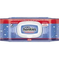 Wet Hankies Servetele umede 72buc Antibacterial