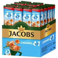 Кофе растворимый Якобс 4в1 со вкусом карамели 13,5г - thumbs image 2