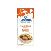 LaDorna Smantana pentru gatit 32% UHT 200 ml
