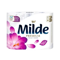 Milde Hartie igienica 4 role, 3 straturi, Relax Purple