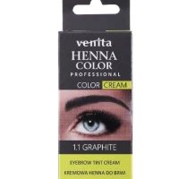 Venita Henna Color Vopsea-crema sprancene si gene Graphite