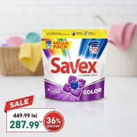Savex Detergent capsule 70 buc Premium Color