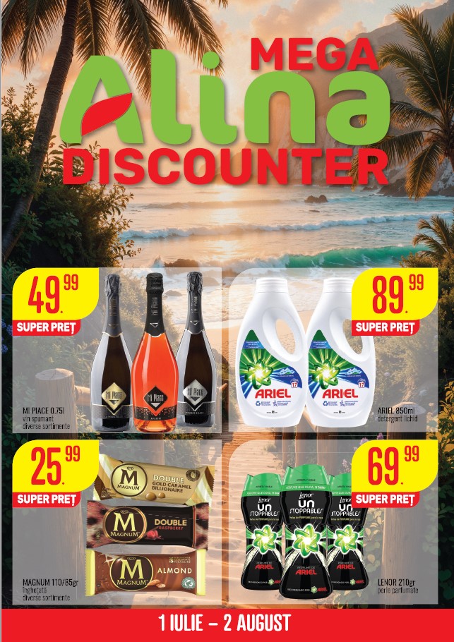 Каталог Mega Alina Discounter — Июнь