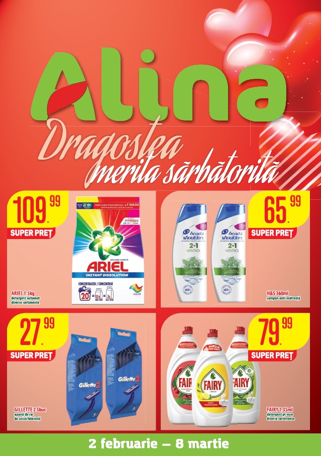 Catalog Alina Cosmetics – Februarie