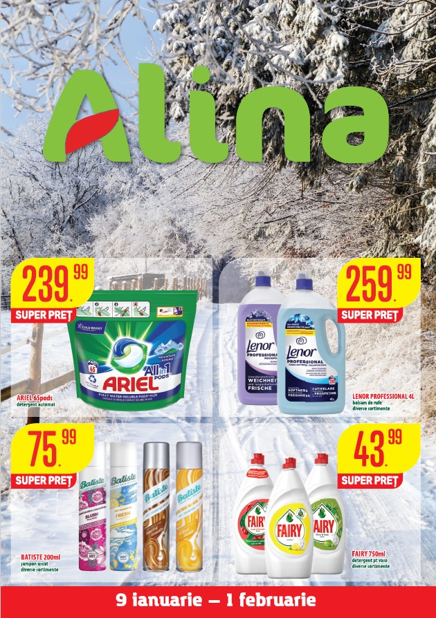 Catalog Alina Cosmetics – Ianuarie
