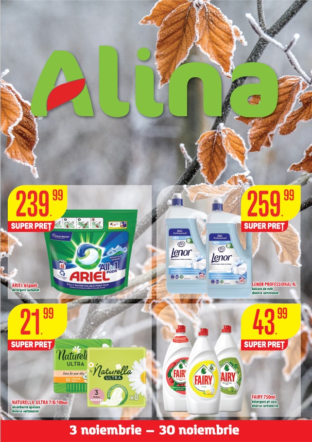 Catalog Alina Cosmetics – Noiembrie