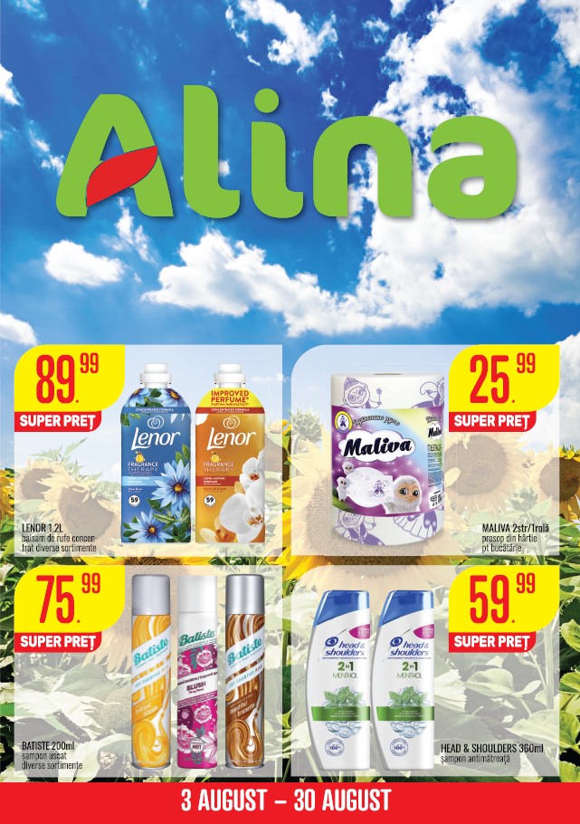 Catalog Alina Cosmetics – August