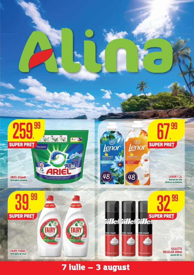 Catalog Alina Cosmetics – Iulie