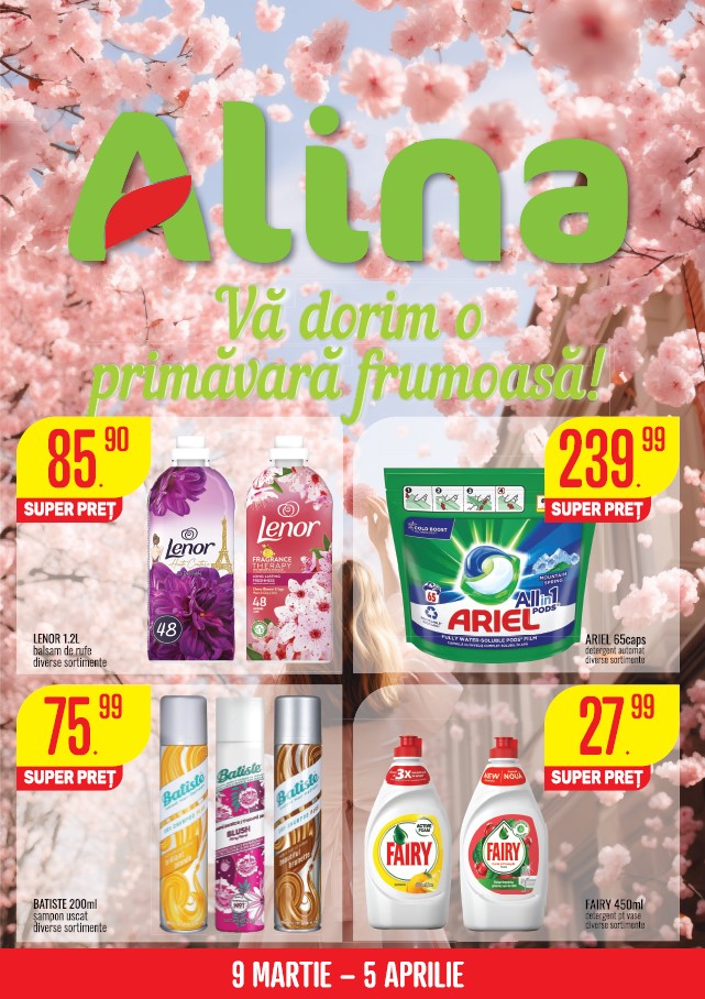 Catalog Alina Cosmetics – Martie