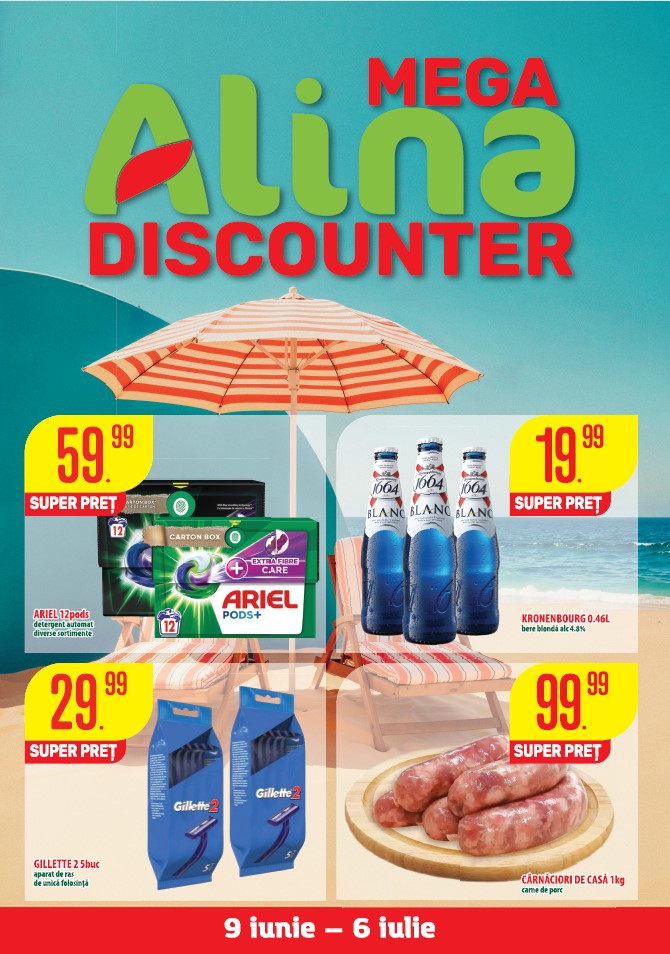 Catalog Mega Alina Discounter – Iunie