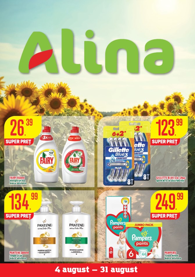 Catalog Alina Cosmetics – August