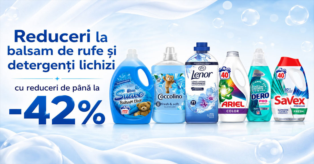 Detergent & Balsam de rufe